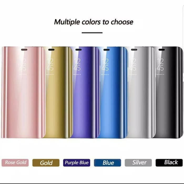 FLIP COVER MIRROR CLEAR VIEW VIVO V17 V15 V11 Z1 S1 Pro V9 V7 PLUS Y81 Y71 Y17 Y11 Y91C Y12 Y15 Y19