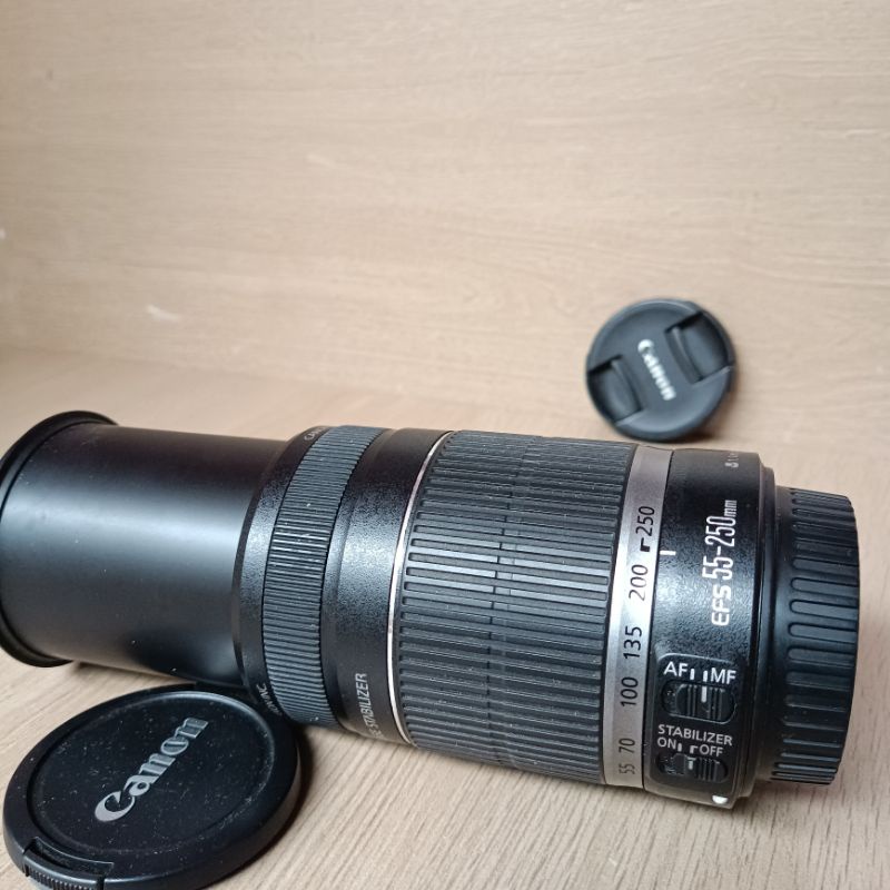 LENSA CANON 55-250MM LENSA TELE CANON 55-250MM IS