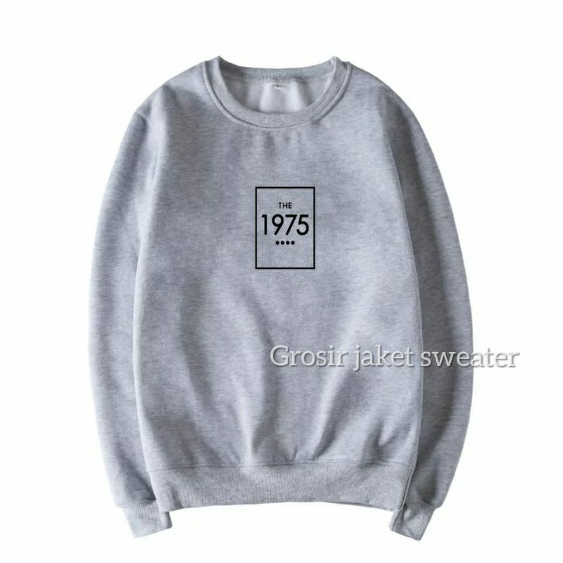 Jaket sweater basic pria wanita (THE 1975)