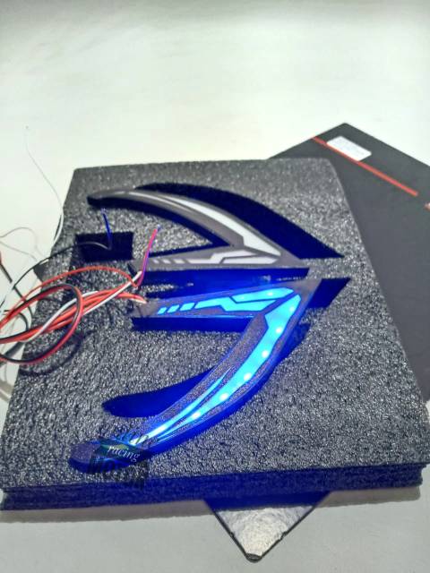 Lampu sen alis nmax audi lexus model led sein running yellow senja red - blue shark power