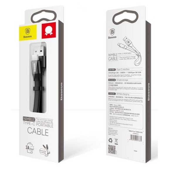 Baseus Nimble Series Kabel Charger USB Type C 3A