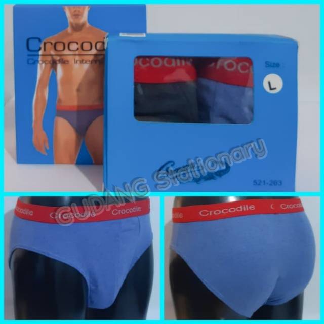 CROCODILE Briefs CD Pria 521-263 [ isi 2 pcs ]