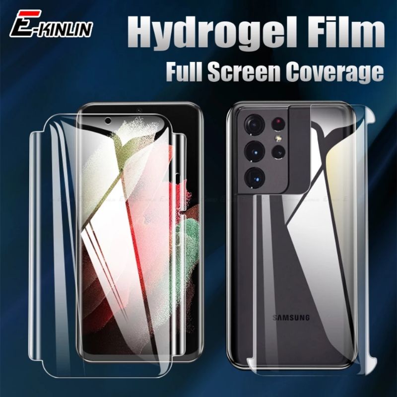 USAMS - HYDROGEL FILM ANTI GORES FULL COVER SAMSUNG GALAXY S1 S21 PLUS ULTRA S20 FE SCREEN PROTECTOR