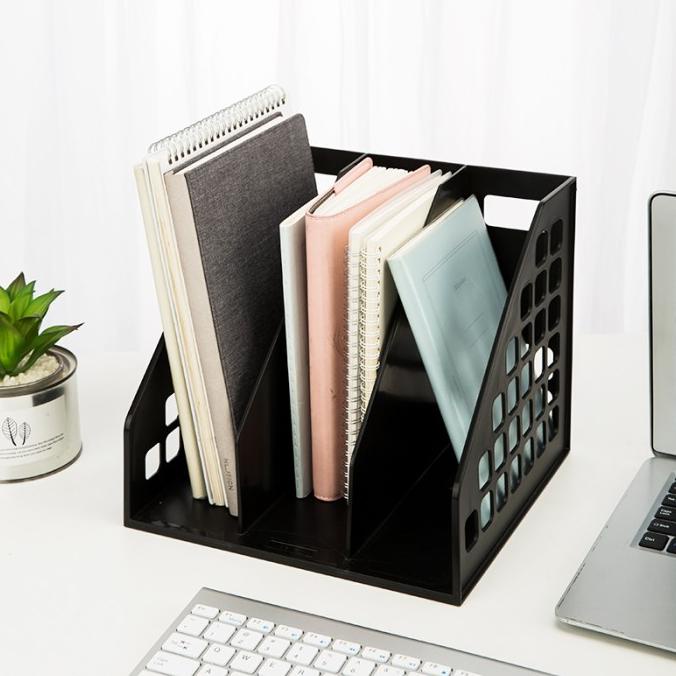 

((COD)) Deli File Tray terbuat dari Plastik PP yang tahan lama 9830 PROMOKode 1991