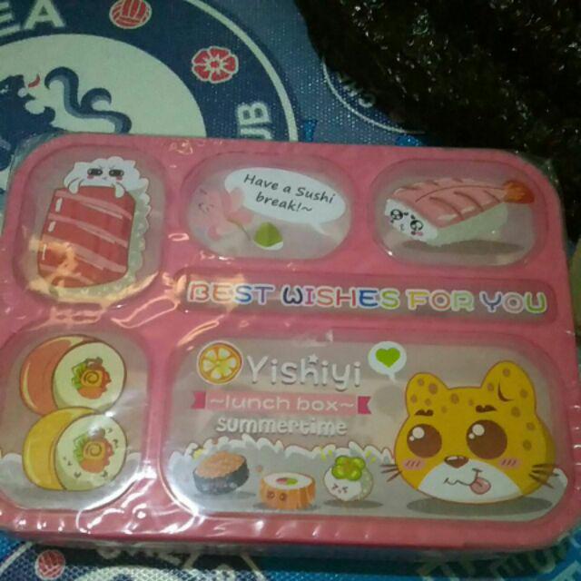 Lunch Box Yoyee Besar Ukuran Big Tempat Makan Import Bekal Anak Kedap Tidak Tumpah Terbaik Murah