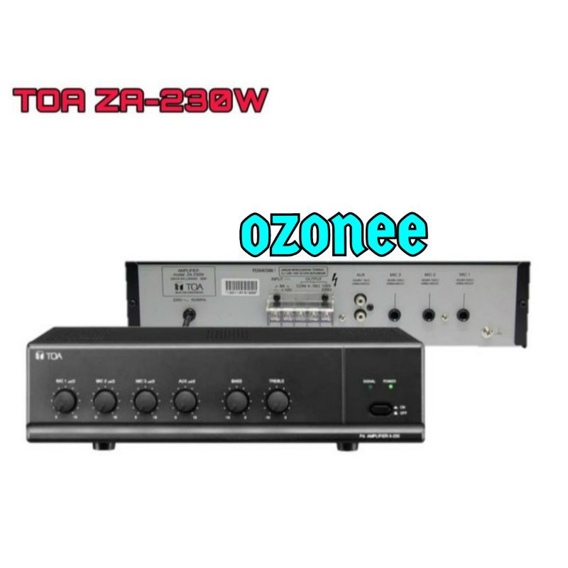 AMPLI TOA ZA 230W AMPLIFIER TOA ZA 230W ORIGINAL