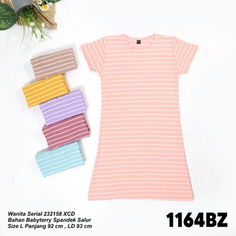 LEMONE DRESS DASTER PENDEK DRESS PENDEK Wanita Casual Pendek Lemone 610PX