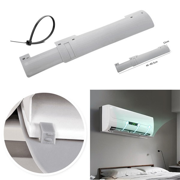 TALANG AC SPLIT INDOOR RUMAH PENAHAN ANGIN UNTUK AC 1/2 PK 1PK 3/4 PK PORTABLE 46 CM X 80 CM