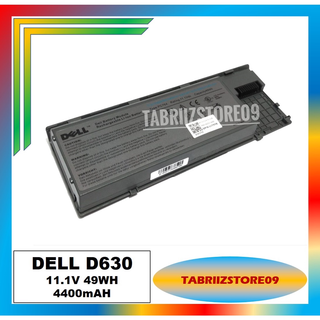 Baterai Laptop DELL? Batre Laptop DELL Latitude D620 D630 D630C D630N D631 D640 Series Laptop Battte