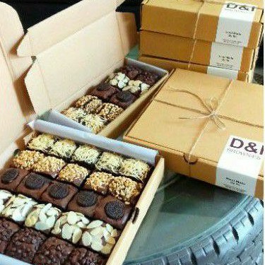 

fudgy brownies/ brownies sekat/brownies panggang