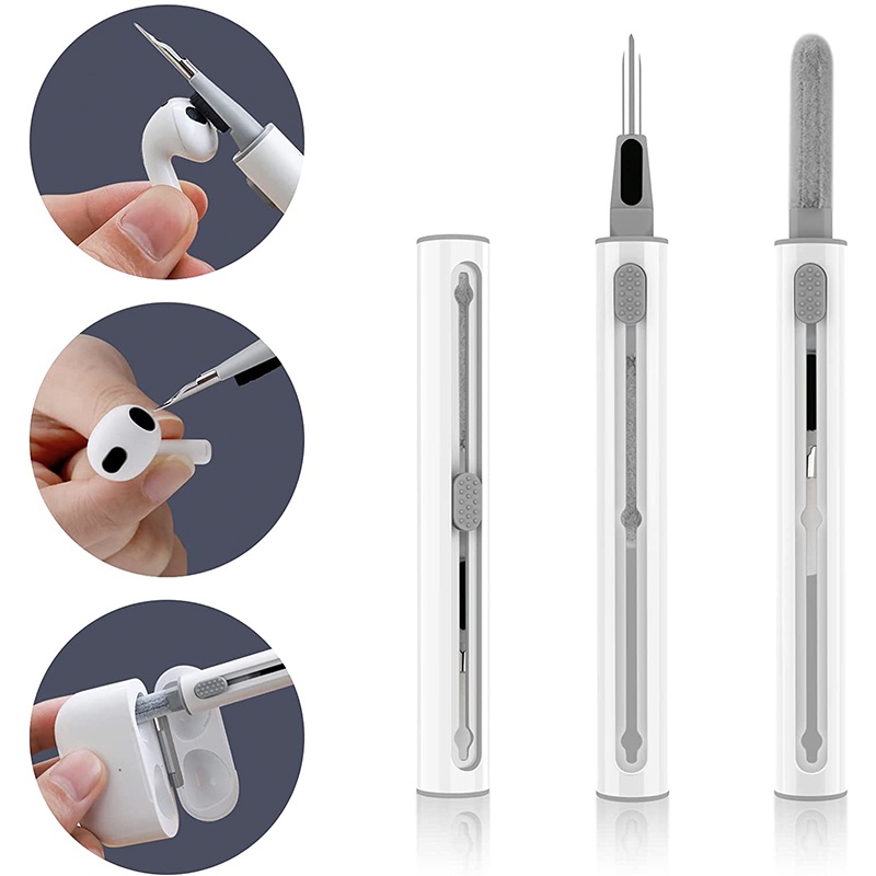 Brush Pen Pembersih Earbuds Bluetooth Untuk Airpods Pro 1 2 Pro