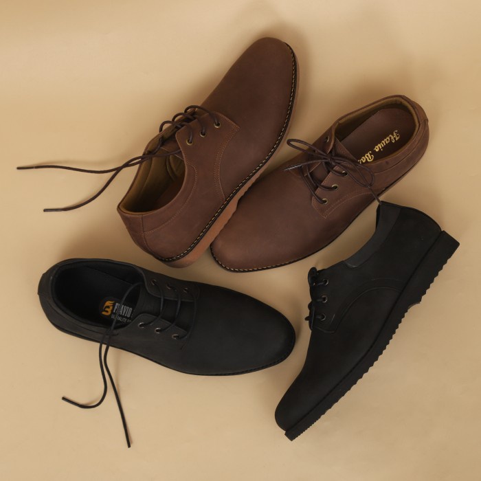sepatu pantofel pria sepatu kerja sepatu kulit asli crazy horse