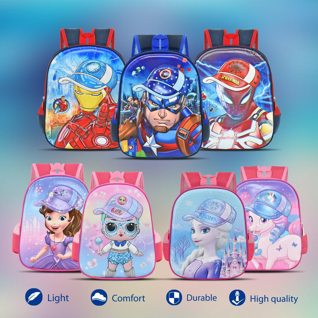 Newtonkids-Tas Ransel Sekolah Anak Embosh TK-SD/Ransel Sekolah Batok 3D/Ransel Terkini/Tas Fashion Anak Terbaru/Tas Anak Import Terbaru