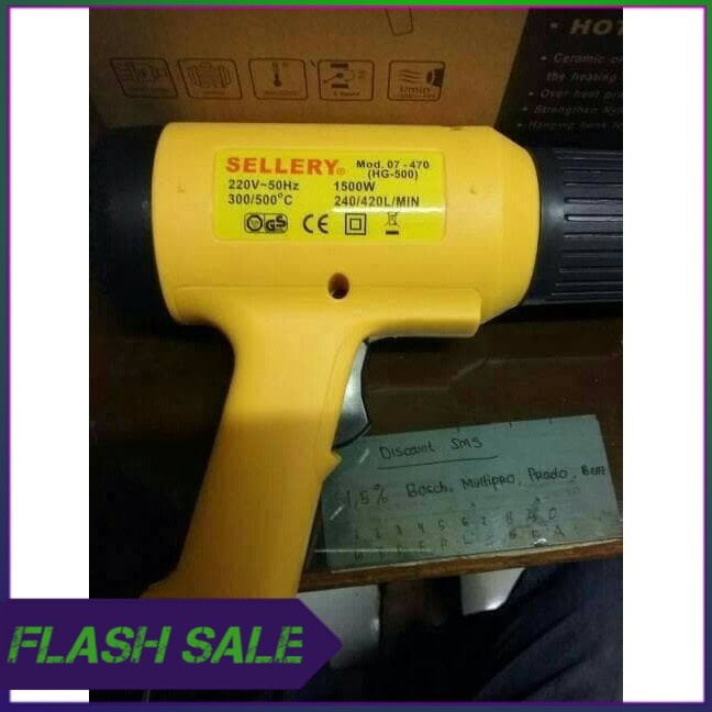 HOT GUN SELLERY   HEAT GUN   PISTOL PEMANAS LISTRIK SELLERY