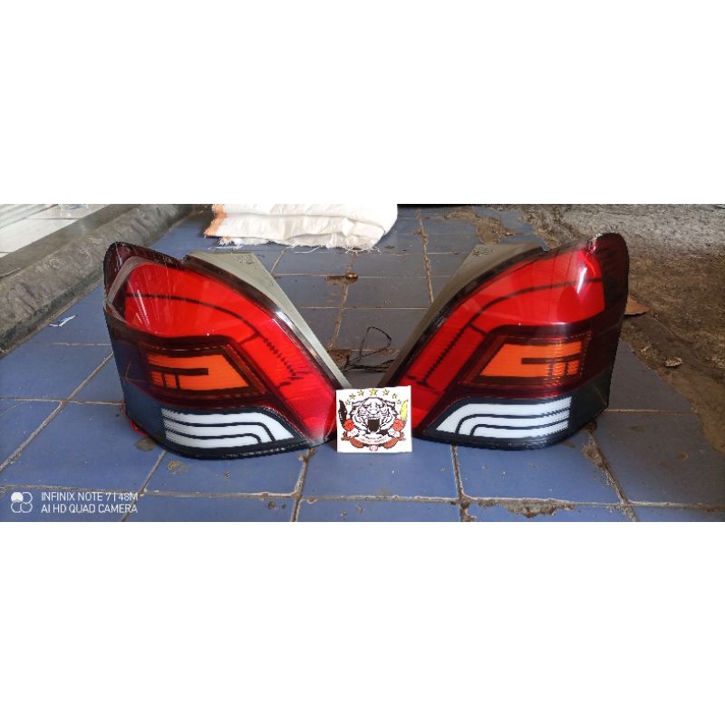 Stoplamp Yaris 2009-2011 Castem New Led Bar.Led Bar Stoplamp Yaris 2009-2011