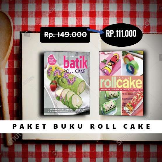 

PAKET BUKU ROLL CAKE Plus POLA DAN MOTIF ROLL CAKE