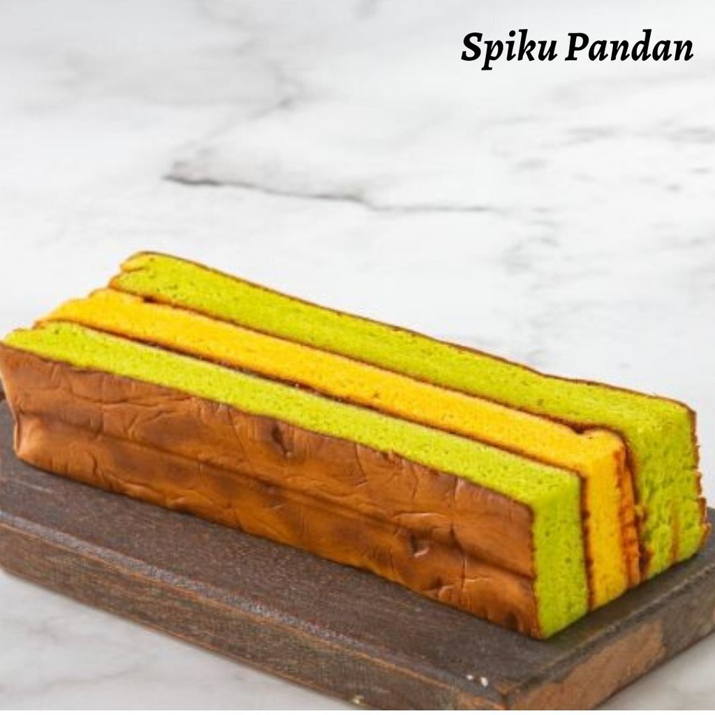 

Spikoe/Spiku/Lapis Surabaya Pandan Moist, Enak dengan Resep Kuno