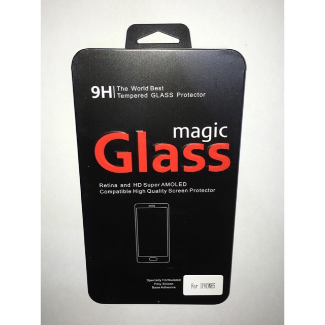 Iphone 5 / 5s/ 5c / se Magic Glass Premium Tempered Glass