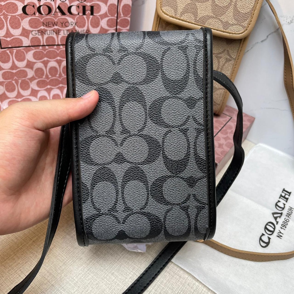 Tas Selempang GUCC1 Coach Model Camera FULLSET / Phone Bag Tas Kulit Dompet Panjang