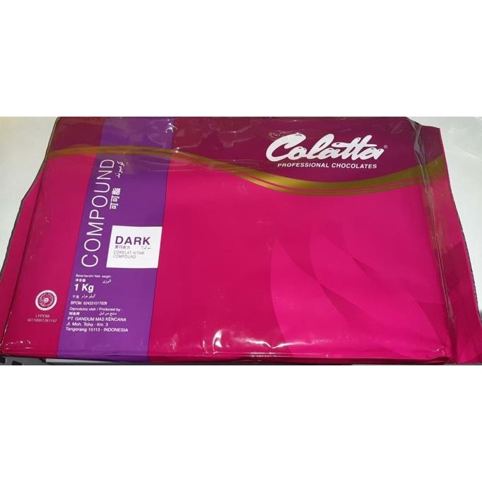 

Coklat Balok Colatta Dark Chocolate 1 Kg Original Packaging Hot