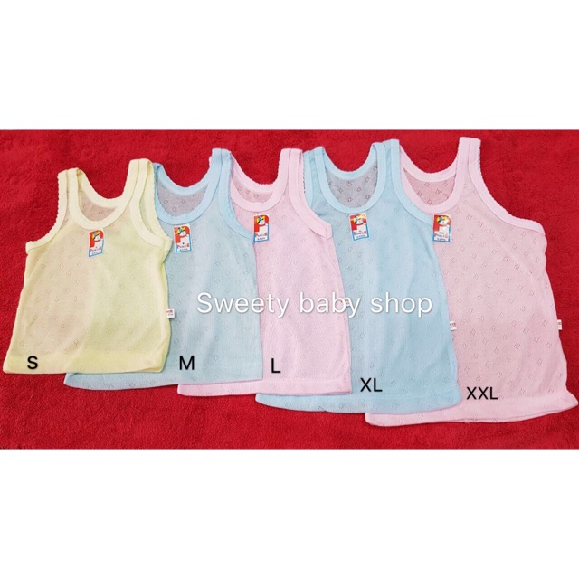 6 pcs Singlet Bayi Murah 0 - 2thn / Singlet Bayi / Singlet Bayi katun