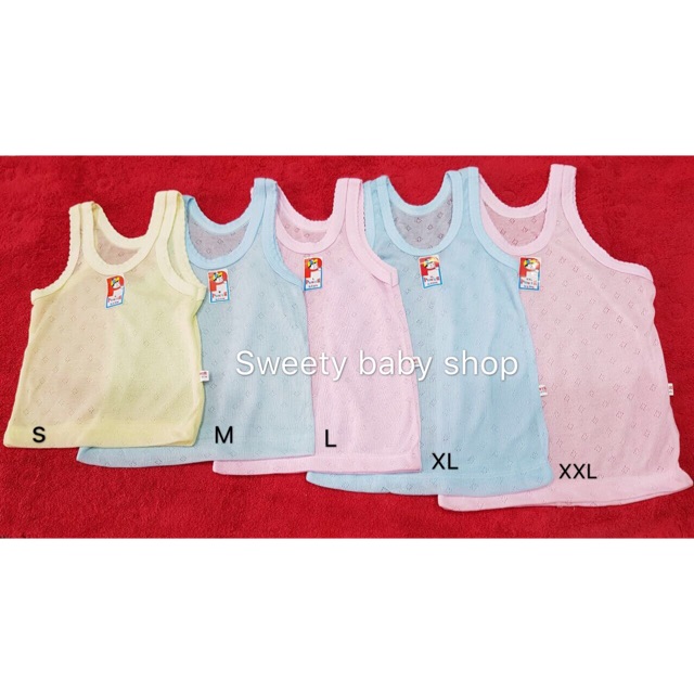 6 pcs Singlet Bayi Murah 0 - 2thn / Singlet Bayi / Singlet Bayi katun