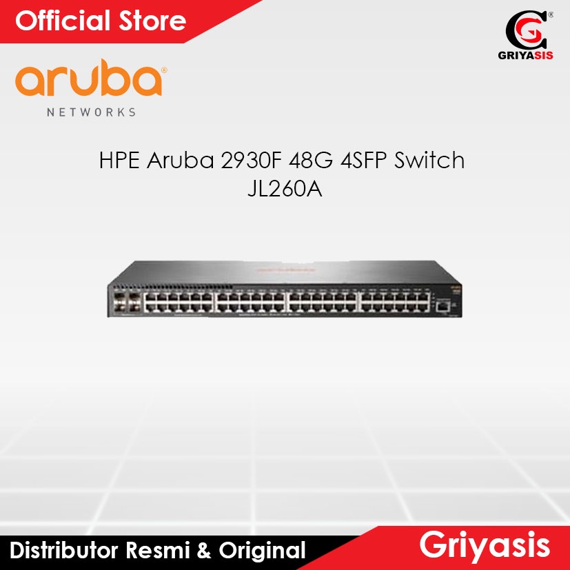 Switch HPE Aruba 2930F 48G 4SFP JL260A