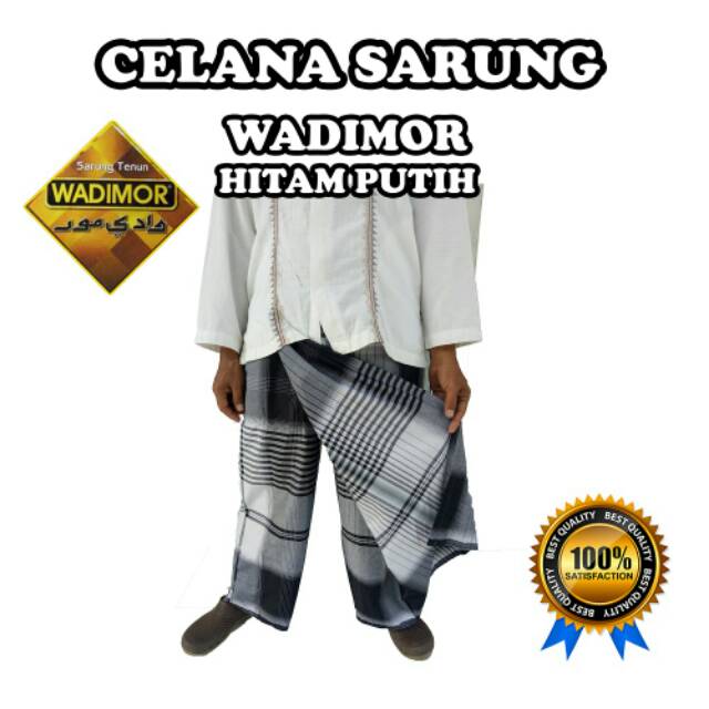 Celana Sarung Dewasa Wadimor, Sarung Celana Uje, Cesar Instan Dewasa