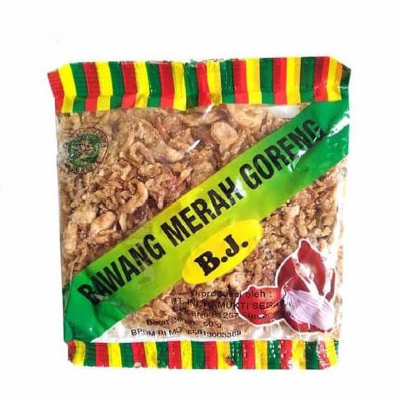 

Bawang Goreng B.J./Bawang Merah Goreng B.J. 50 gram