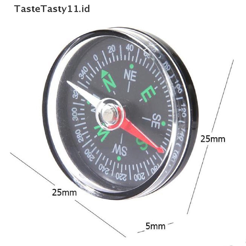 Tastetasty Kompas Mini 30mm Untuk Camping / Hiking / Outdoor / Travel / Navigasi