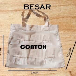 Tote Bag (Besar) Custom Design