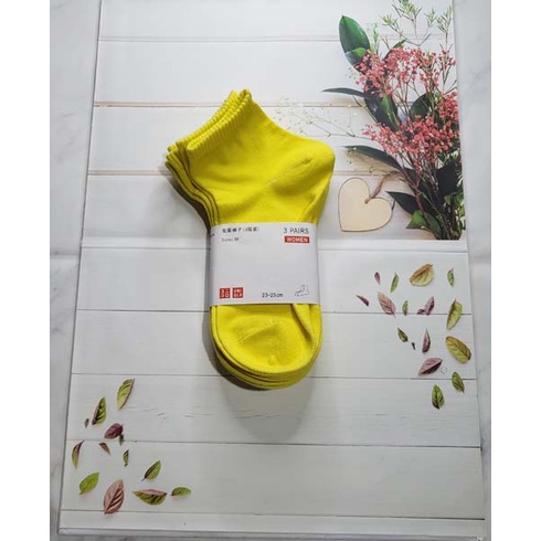 Uniqlo ankle Socks Premium Quality mata kaki wanita women cewe