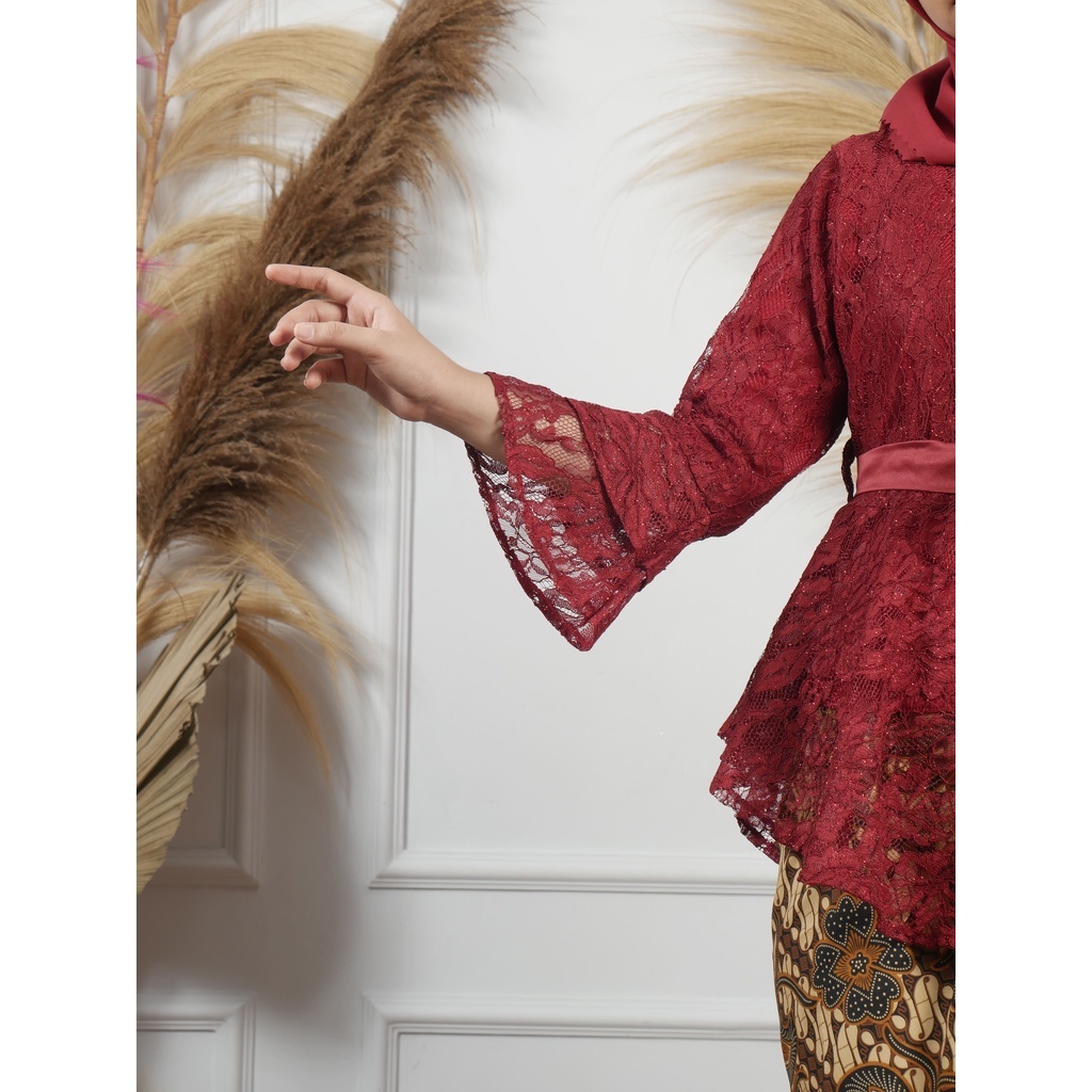 Atasan Kebaya Brokat / brukat Rinjani / kebaya lamaran / kebaya wisuda / kebaya modern PART 1-5