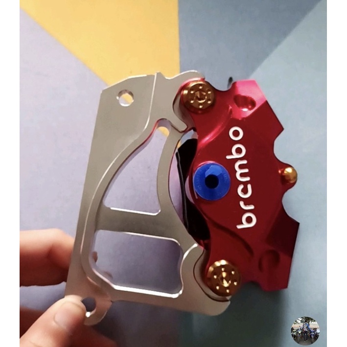 Breket Kaliper 260MM Breket Kaliper 2p 2 piston Disc 260 mm Mio new beat scopy Vario 125 150 old BRACKET Kaliper 260MM 2 piston