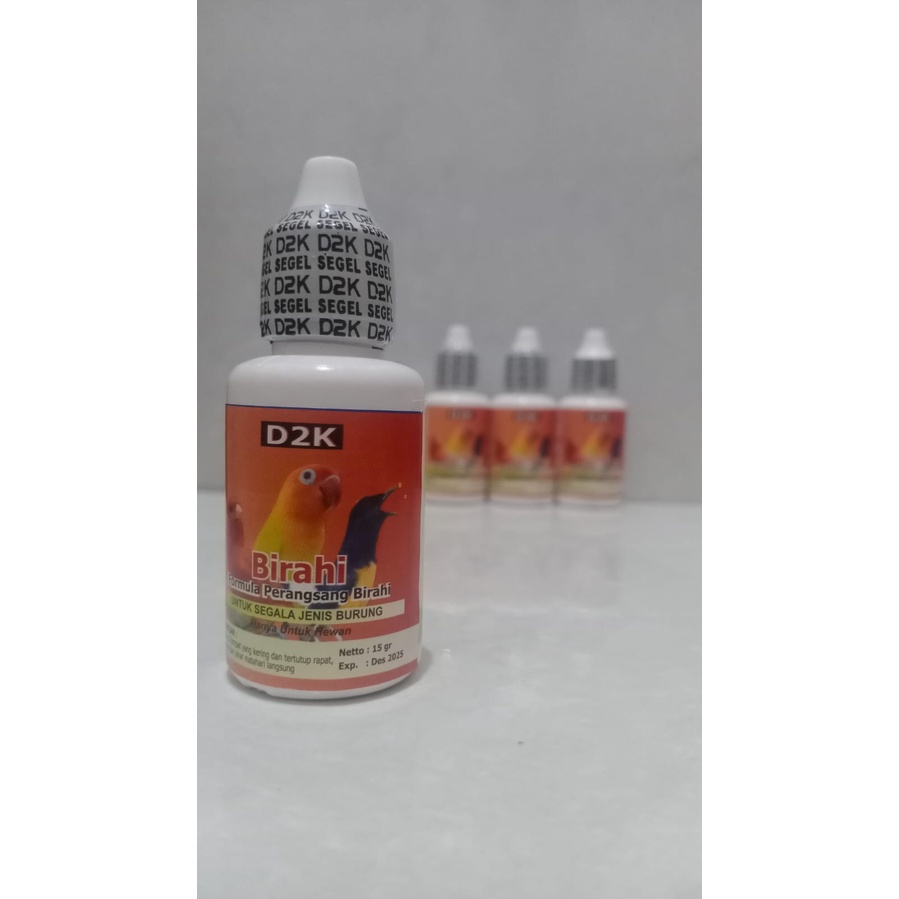 VITAMIN D2K BIRAHI VITAMIN TERNAK BREEDING BURUNG MURAI KACER KENARI