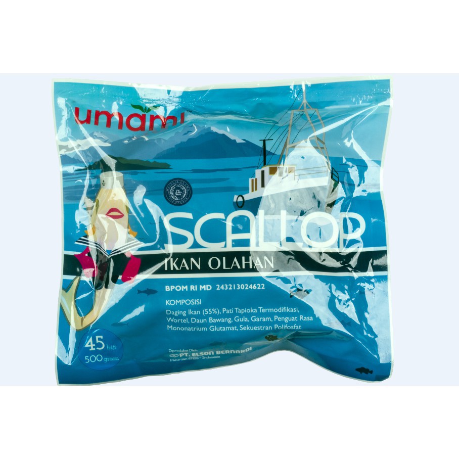 

Umiami Scallop ikan 500 Gr