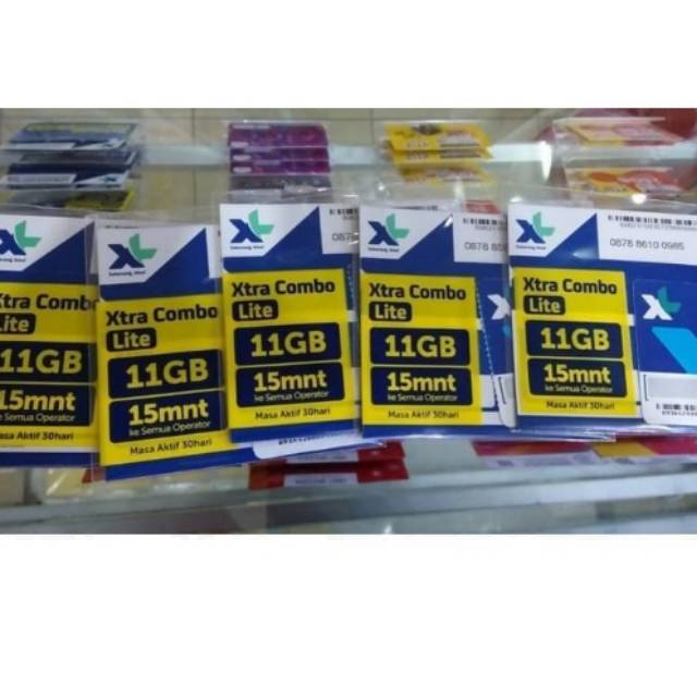 Kartu Perdana XL unlimited turbo 21 GB