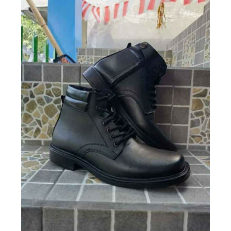 Sepatu PDH Tali Kulit Asli | Sepatu PDH Dinas | Sepatu PDH Kulit Murah