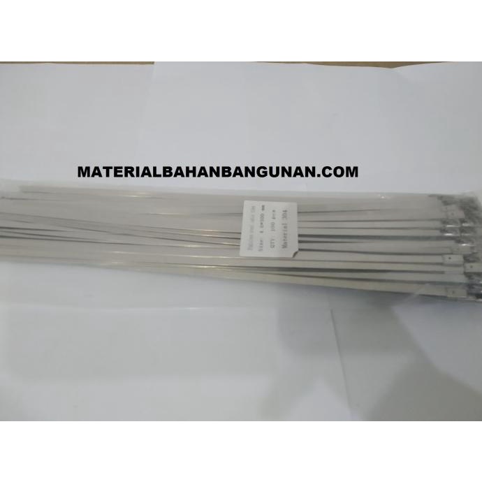 

Office & Stationery | Document Organizer | Cable Ties Stainless 4.6 X 250 Mm Tali Tis Anti Karat Band It 100 Buah | Best Seller