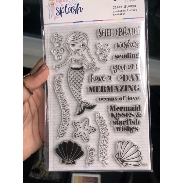 

Mermaid Clear Stamp