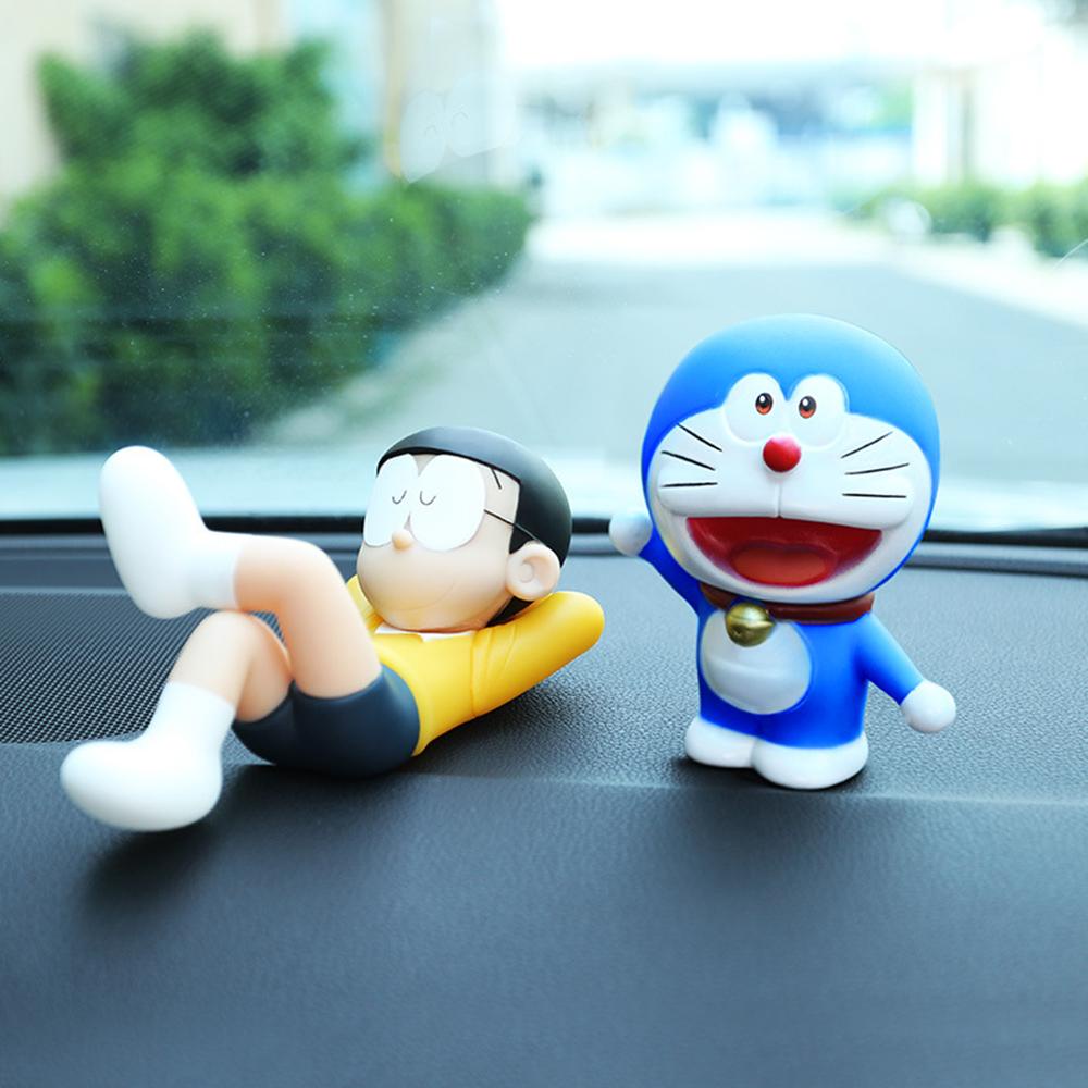 Lanfy Doraemon Figure Collectible Dolls Model Collection Mainan Action Figure