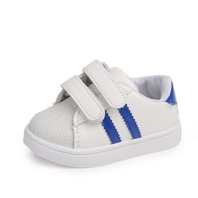 SEPATU KETS ANAK STRAP 2 GARIS NEW MODEL 2018