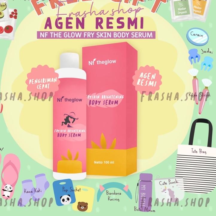 ✻ ✨ +FREE GIFT NFTHEGLOW FYSKIN BRIGHTENING BODY SERUM ♧