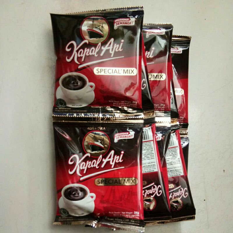 

Kopi Kapal Api Spesial Mix 1 renceng isi 10 sachet