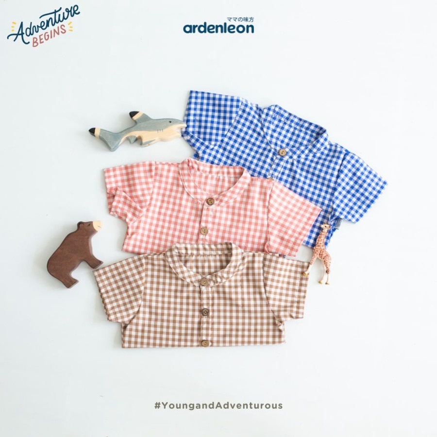 Ardenleon - Aslan Button Shirt Checkered