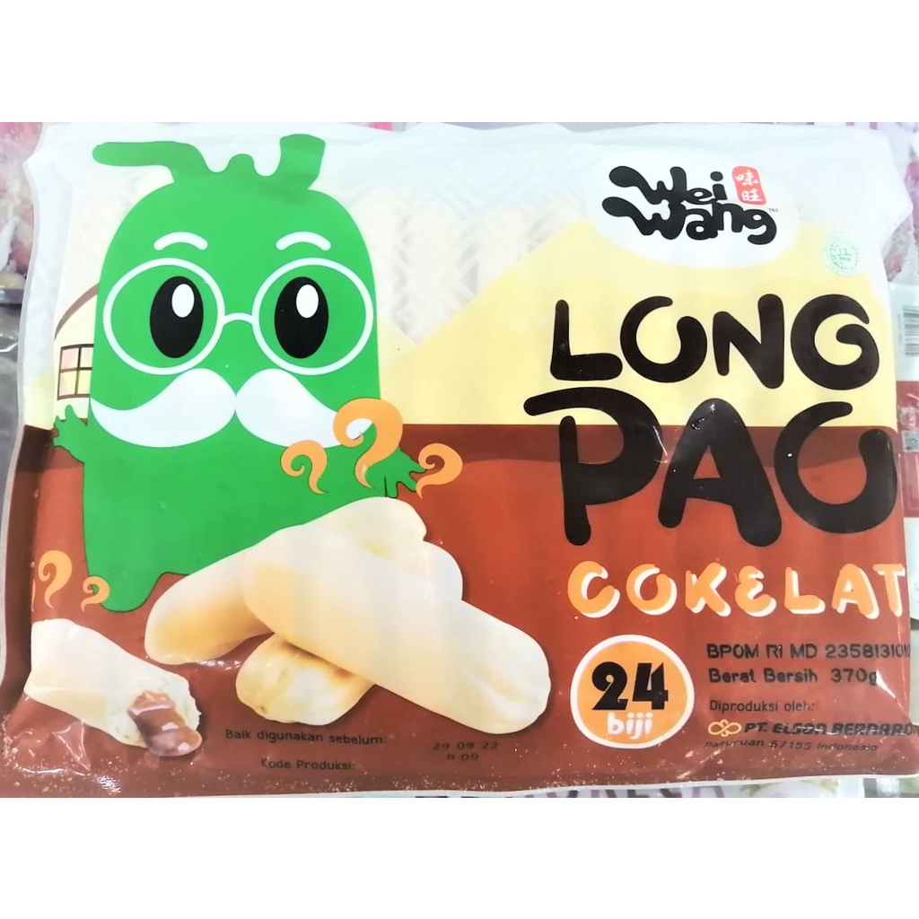 

Wei wang Long Pao Cokelat 370gr