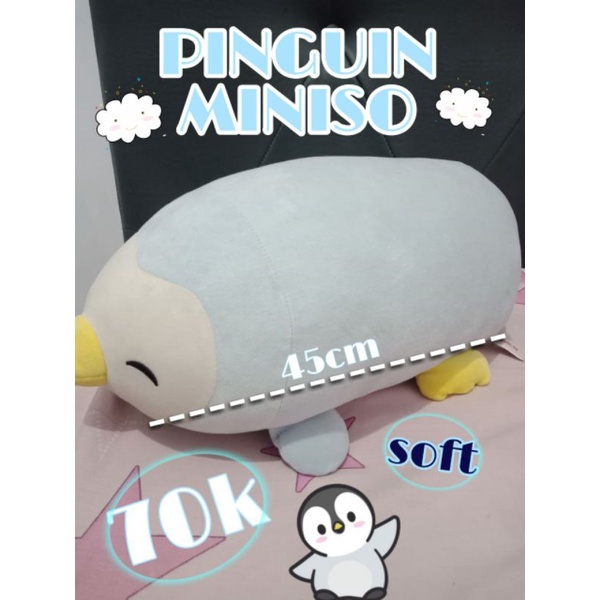 (pl) boneka penguin miniso