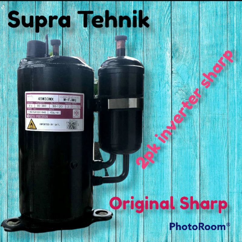 KOMPRESOR AC SHARP INVERTER 2PK R32 ORIGINAL