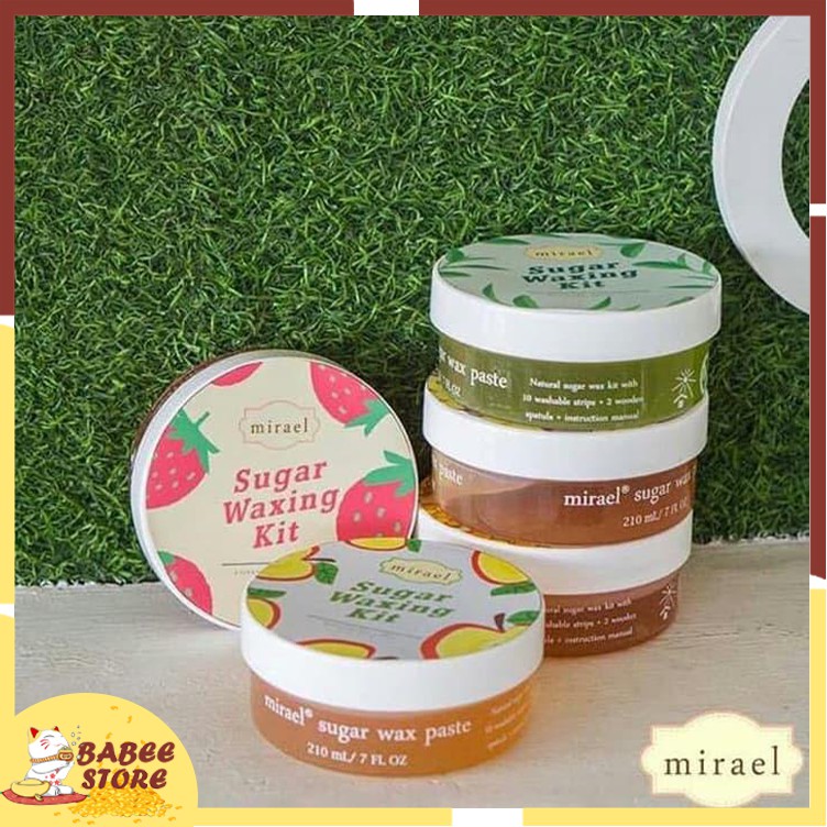 COD MIRAEL SUGAR WAXING KIT / MIRAEL SUGAR WAX HAIR REMOVAL / PENGHILANG BULU KETIAK BULU KAKI