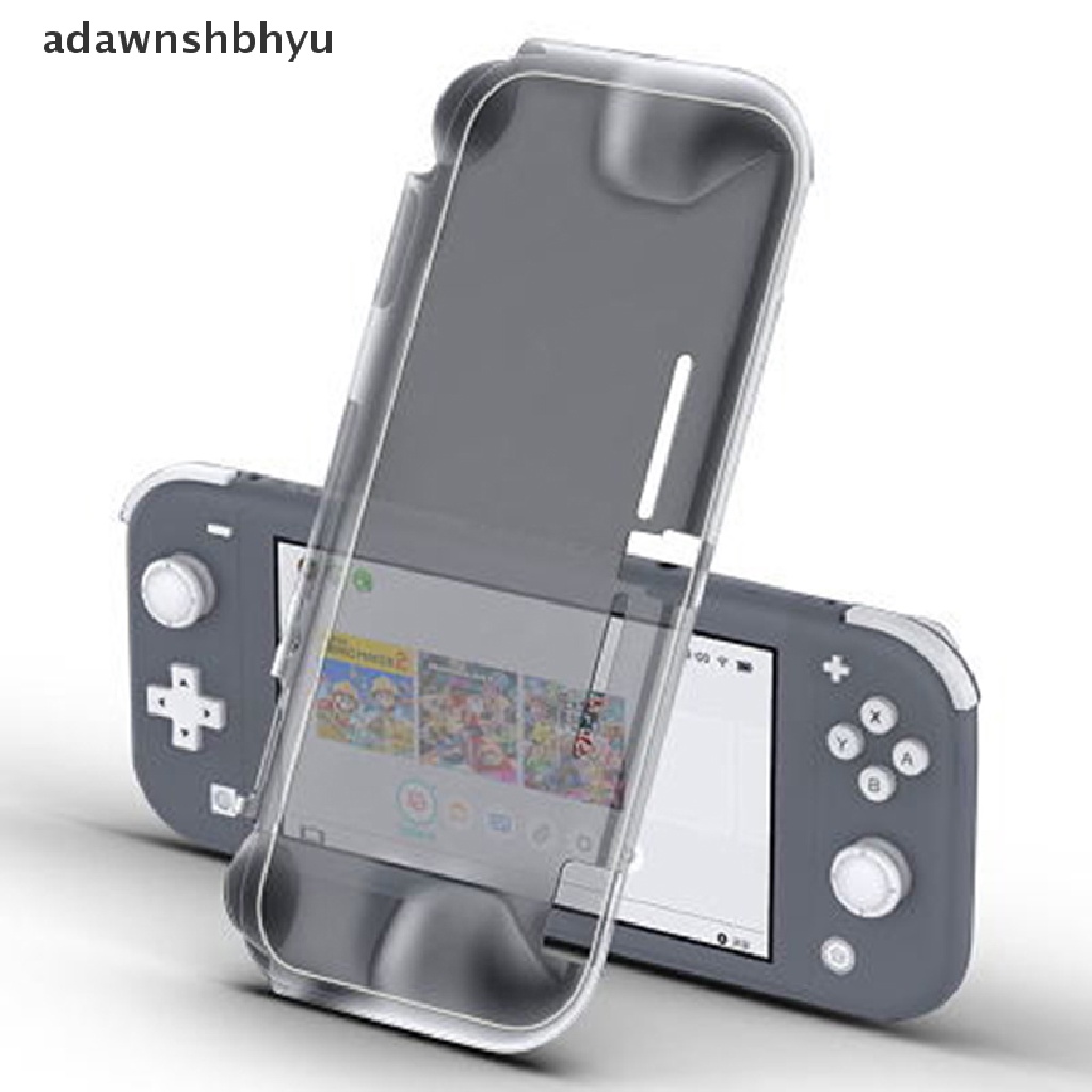Adawnshbhyu Untuk Switch Lite Clear Transparan Portable Shockproof Pelindung Soft Case Cover